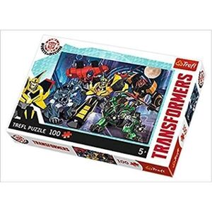 Trefl Puzzle 100 Transformers Druzyna Autobotów (Polonais) Jeu - Publicité