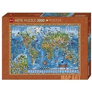 Heye Puzzle Amazing World 2000 Pièces, 29846 - Publicité