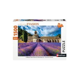 Nathan Puzzle n 1500 p - l'abbaye notre-dame de sénanque - Publicité