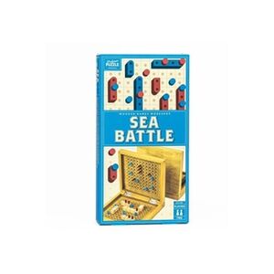 Professor Puzzle jeu de société Sea Battle junior wood - Publicité