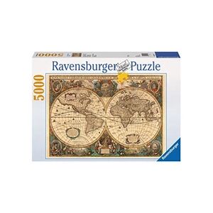 Ravensburger Puzzle 5000 pièces Mappemonde antique - Publicité