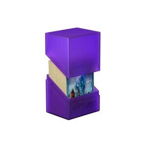 Ultimate Guard - Boulder Deck Case 80+ taille standard Amethyst - Publicité