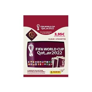 Panini Jeu de cartes World Cup 2022 STK Album 4 pochettes - Publicité