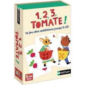 Nathan Jeu de cartes 1 2 3 Tomate - Publicité