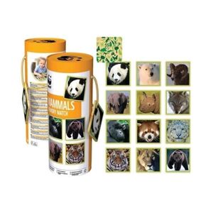 GENERIQUE WWF Memory Säugetiere (24 Holzteile) [Import allemand] - Publicité