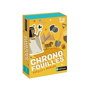 Nathan Jeu de cartes Chronofouilles - Publicité