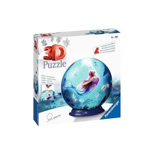 Ravensburger Puzzle 3D Ball 72 pieces - Les sirenes - Publicité