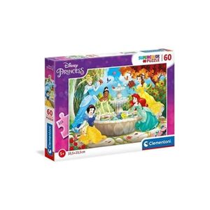 Clementoni - Puzzle - 60 pieces - Princesses - Publicité