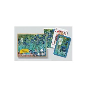 Piatnik Coffret de 2 jeux de cartes VAN GOGH IRIS Multicolore - Publicité