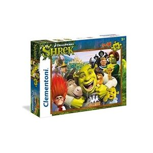 Clementoni - 24046.3 - maxi puzzle - shrek -  24 pièces - Publicité