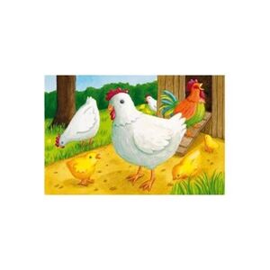 Ravensburger Puzzle 6 cubes La ferme - Publicité