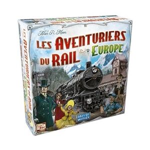 Asmodee Jeu de stratégie Les Aventuriers du Rail Europe - Publicité