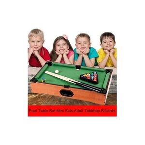 GENERIQUE Table de billard ensemble mini enfants adultes famille maison école jouet intérieur scy200409106 - Publicité