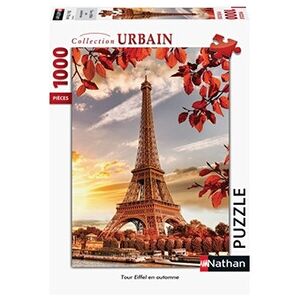 Nathan Puzzle 1000 pièces Tour Eiffel en automne - Publicité