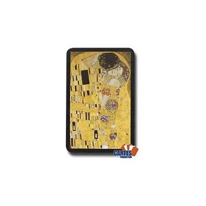 Piatnik Coffret de 2 jeux de 55 cartes KLIMT - ADELE Multicolore - Publicité