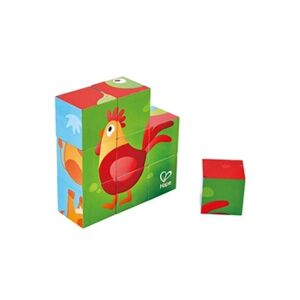 Hape Puzzle cubes animaux de la ferme - Publicité