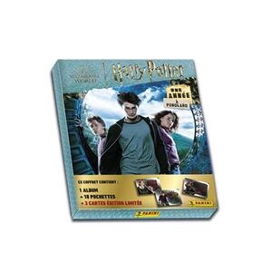 Panini Carte à collectionner Harry Potter Une année à Poudlard Coffret Album avec 18 pochettes et 3 cartes Edition Limitée - Publicité