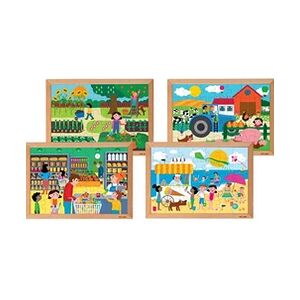 Educo Puzzles mathématique le sens des nombres - set de 4 - jeu Montessori - Publicité