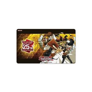 Konami Carte à collectionner Konamo Yu-Gi-Oh! Accessoire Yugi et Kaiba Quarter Century Tapis de jeu - Publicité