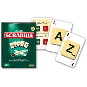 Megableu Jeu classique Scrabble Cartes - Publicité