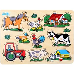 small foot® Puzzle ferme, bois 9 pieces