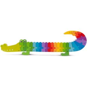 New Classic Toys® New Classic Toys Puzzle crocodile alphabet bois