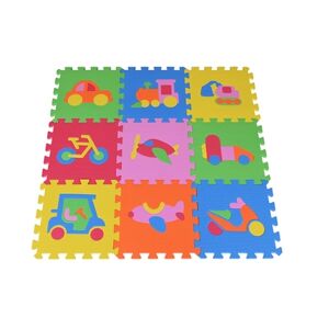 knorr toys® knorr® toys Tapis puzzle enfant vehicules 10 dalles