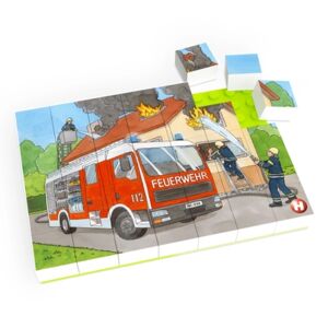 HUBELINO® Puzzle mission des pompiers 35 pieces