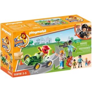 Playmobil Figurine secouriste et pilote Duck on Call 70919