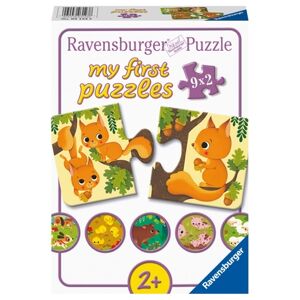 Ravensburger Puzzle animaux et leurs petits My first puzzle