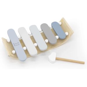 label label Xylophone enfant bois bleu