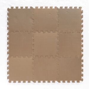 BabyDan Dalles mousse puzzle tapis enfant cappucino