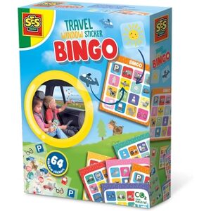 SES Creative® Stickers pour carreaux de voiture bingo