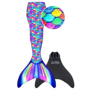 XTREM Toys and Sports Queue de sirene enfant Fin Fun Rainbow Youth taille...