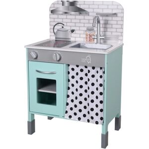 Teamson Kids Cuisine enfant Philly Modern bois petrol