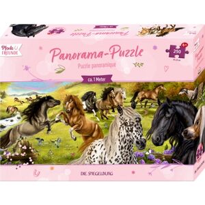 SPIEGELBURG COPPENRATH Puzzle panoramique - Les amis des chevaux (250 pieces)