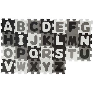 bieco Dalles puzzle lettres noir blanc