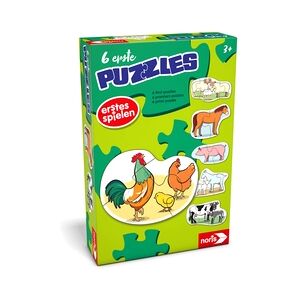 Noris 6 premiers puzzles - Animaux de la ferme