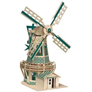 Holland Windmill 3D Wooden Puzzles - Publicité