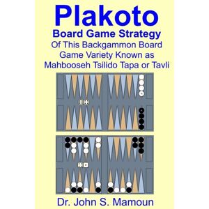 LavishLivings2 Livre Plakoto Board Game Strategy Of This Backgammon Board Game Variety Known As Mahbooseh Tsilido Tapa or Tavli - Publicité