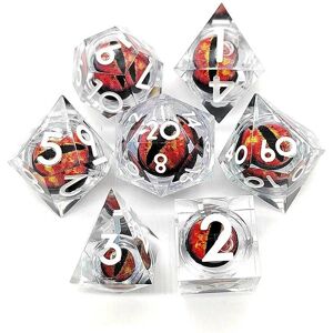 7 pièces couleur bleu rose violet résine couleur sable jeu de dés pour mdn TRPG RPG D20 D12 D10 D8 D6 D4 Table jeux de société numéros Kit de dés - Publicité