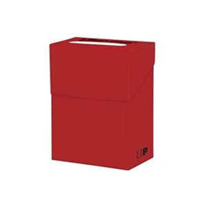 Ultra Pro : Up Deck-Box   Accessoire cartes à collectionner   Capacité 75 cartes protégées   Rouge - Publicité