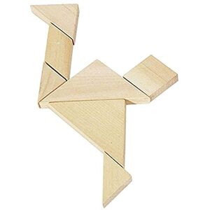 Goki 2041705 Puzzle en Bois Tangram 7 Pièces - Publicité