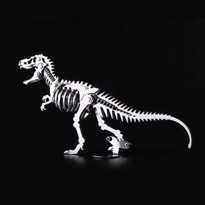 Microworld Puzzle 3D en métal dinosaure 3D pour adultes, collection Warcraft en acier, défi à faire soi-même, art animal, artisanat, décoration, mini puzzles pour adolescents – Tyrannosaure Rex - Publicité