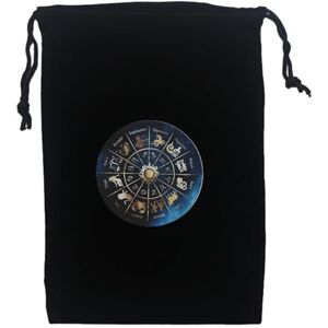 Rebellious Nappe de divination Oracles Carte Deck Table Jeu Sac Cordon Cordon Bijoux Tarot Pochette Cadeaux Emballage Mariage Sac Divinations Sac, Multicolore - Publicité