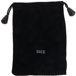 Bydezcon Pendule Divination Nappe Tapis de Carte Runes Autel Nappe Jeu de société Cordon de serrage Sac de rangement Tarots Pochette de rangement Jeu de dés Sac standard 6 faces Tour Tasse Plateau en vrac - Publicité