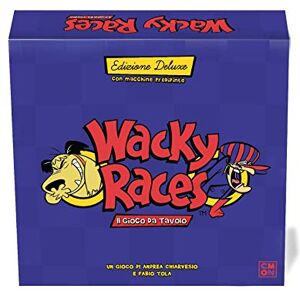 Asmodee Wacky Races Deluxe Board Game in Italian - Publicité