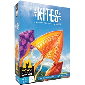 Asmodee Matagot  Kites Jeu de société Jeu de rapidité coopératif A partir de 10 Ans 2 à 6 Joueurs 10 Min, Petit - Publicité