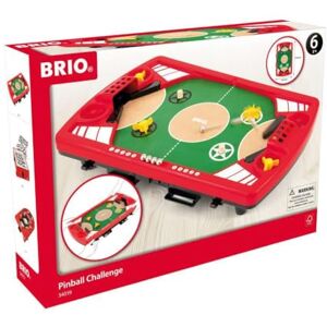 Brio 34019 Flipper Duo Challenge Jeu d'adresse Combine le football et le flipper 2 joueurs Sans pile Pour enfants et adultes à partir de 6 ans - Publicité