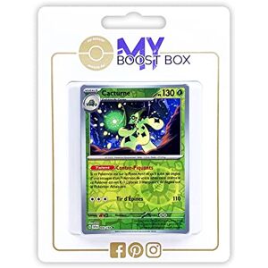 my-booster Cacturne 6/198 Reverse Myboost X Écarlate et Violet 01 Coffret de 10 Cartes Pokémon Françaises - Publicité